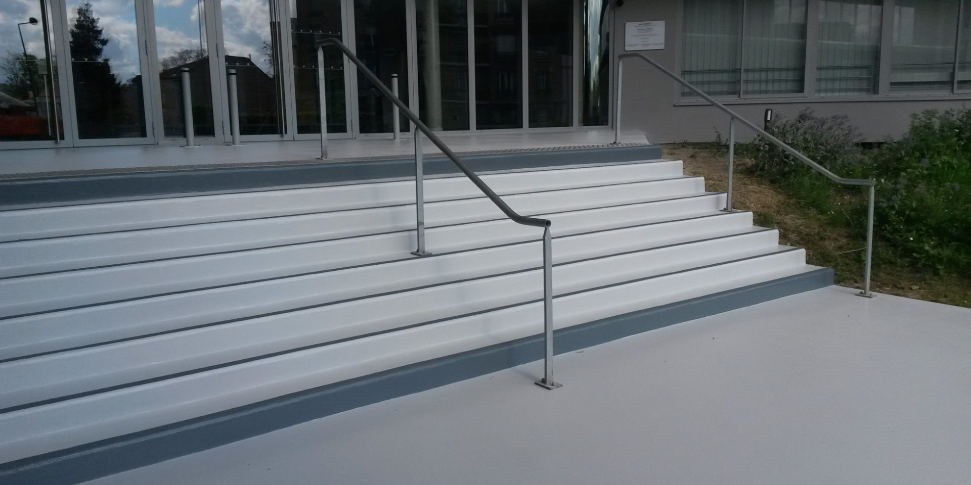 Revêtement de sol extérieur anti-glissant